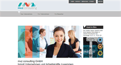 Desktop Screenshot of mvzconsulting.com