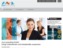 Tablet Screenshot of mvzconsulting.com